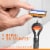 Gillette Fusion5 Men's 5-Blade Razors Handle and Blade Refill Cartridges Perspective: bottom