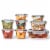 Tabletops Unlimited Glass Food Storage Set Perspective: bottom