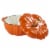 Mason Craft and More Orange Enameled 2 Quart Cast Iron Pumpkin Dutch Oven Orange Perspective: bottom