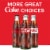 Coca-Cola® Soda Bottles Perspective: bottom