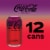 Coca-Cola® Cherry Zero Sugar Soda Cans Perspective: bottom