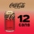 Coca-Cola® Zero Sugar Vanilla Soda Cans Perspective: bottom