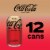 Coca-Cola® Zero Sugar Vanilla Soda Cans Perspective: bottom