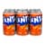 Fanta® Orange Caffeine Free Soda Cans Perspective: bottom