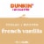 Dunkin' French Vanilla Iced Coffee Bottle Perspective: bottom