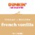 Dunkin' French Vanilla Iced Coffee Bottle Perspective: bottom