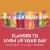 AHA® Blueberry Pomegranate Flavored Sparkling Water Can Perspective: bottom