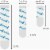 Command® Damage-Free Hanging Assorted Refill Strips Value Pack Perspective: bottom