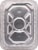 Handi-foil® Eco-Foil® Extra Deep Super King Roaster Pan - Silver Perspective: bottom