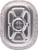 Handi-foil® Super King Roaster Extra Deep Oval Disposable Pan - Silver Perspective: bottom