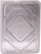 Handi-foil® Cook-n-Carry Half Sheet Cake Disposable Pan and Lid - Silver Perspective: bottom