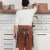 Now Designs Adjustable Straps Midnight Garden Kitchen Apron Perspective: bottom