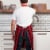 Now Designs Large Chef's Apron for Women and Men Adjustable Buffalo Check Perspective: bottom