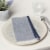 Danica Heirloom Chambray Cotton Napkins - Midnight Blue Perspective: bottom