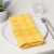 Now Designs Second Spin Plaid Napkin - Yellow Perspective: bottom