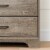 South Shore Versa 2 Drawer Armoire in Weathered Oak Perspective: bottom