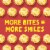 Bagel Bites Three Cheese Mini Pizza Bagel Frozen Snacks Perspective: bottom