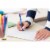 BIC Soft Feel Clic Pens - Black/Blue Perspective: bottom