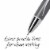 BIC® Glide™ Exact Fine Ball Point Pens - Black Perspective: bottom