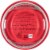 Pyrex® Round 2 Cup Storage Container with Red Lid Perspective: bottom
