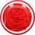 Pyrex® Covered Round Storage Dish - Clear/Red Perspective: bottom