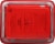Pyrex® 11-Cup Rectangular Glass Dish With Lid - Clear/Red Perspective: bottom
