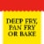 Zatarain's® New Orleans Style Fish Fri® Crispy Southern Seafood Breading Mix Perspective: bottom