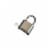 Master Lock® Combination Padlock Perspective: bottom