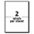 Avery™ Internet Shipping Labels - White Perspective: bottom