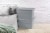 Sterilite Plastic Storage Tote - Cement Perspective: bottom