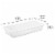 Sterilite Underbed Storage Box with Lid - Clear/White Perspective: bottom