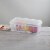 Sterilite FlipTop Large Plastic Storage Box Perspective: bottom