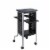 Safco Scoot Presentation Cart 21-1/2 x30-1/4 x40-1/2  Black 8945BL Perspective: bottom