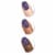 Sally Hansen® Miracle Gel™ Perplexed Purple Nail Polish Perspective: bottom