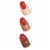 Sally Hansen® Miracle Gel™ Nail Polish - Rhapsody Red Perspective: bottom