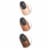 Sally Hansen® Miracle Gel™ Nail Polish 285 Slate-R Girl Perspective: bottom