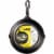 Lodge Skillet Seasoned Cast Iron - Black Perspective: bottom