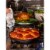 Lodge Seasoned Cast Iron Bakers Skillet 10.25  BW10BSKA1 Perspective: bottom