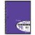 Top Flight Standards® Wide Ruled 1-Subject Notebook - Colors May Vary Perspective: bottom