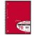 Top Flight Standards® College Ruled 1-Subject Notebook 70 Sheets - Colors May Vary Perspective: bottom