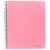 Top Flight College Rule 5-Subject Notebook - 160 Sheet - Assorted Perspective: bottom
