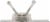 Command Satin Nickel Large Double Bath Hook Perspective: bottom
