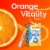Emergen-C Orange On the Go Immune Support Supplement Vitality Crystals Perspective: bottom