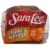 Sara Lee Honey Wheat Bread Perspective: bottom