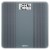 Taylor® Herringbone Print Bathroom Digital Scale - Grey Perspective: bottom