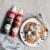 President Creamy Gourmet Whipped Cream Dessert Topping Vanilla Flavor Perspective: bottom