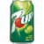 7UP® Lemon Lime Flavored Soda Cans Perspective: bottom
