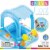 Intex My Baby Float Inflatable Swimming Pool Kiddie Tube Raft | 56581EP Perspective: bottom