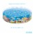 Intex SnapSet Instant Above Ground Swimming Kiddie Pool - Deep Sea Blue Perspective: bottom