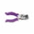 Fiskars Circle Cushioned Grip Hand Punch - Purple Perspective: bottom